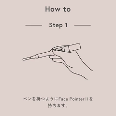 フェイスポインターの正しい使い方