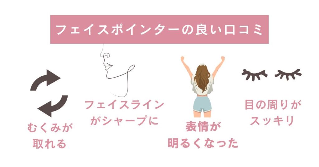 フェイスポインターの良い口コミ・評価(メリット)