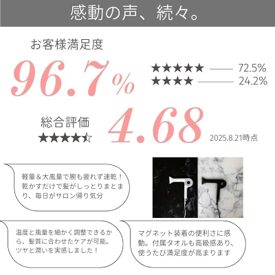 ホリスティックキュアーズ マグネットヘアプロ ドライヤーゼロ