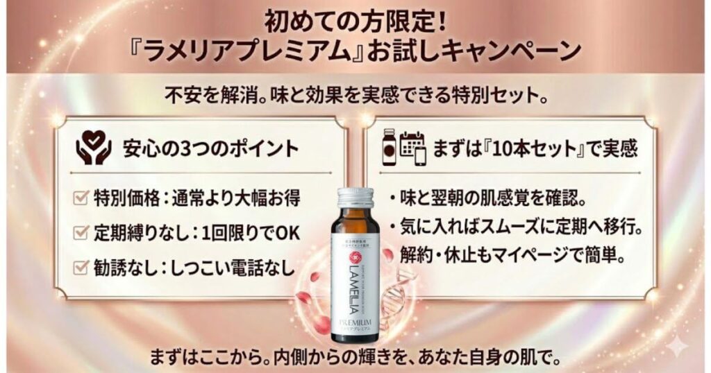 初めてなら「お試しキャンペーン」