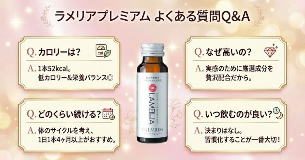 ラメリアプレミアムのよくある質問