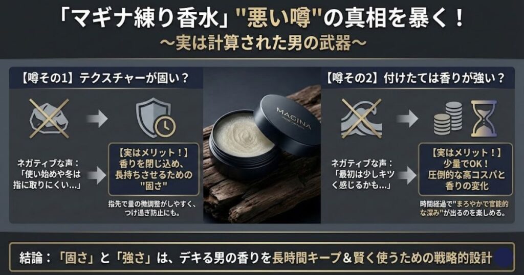 マギナ練り香水の悪い口コミ・評判