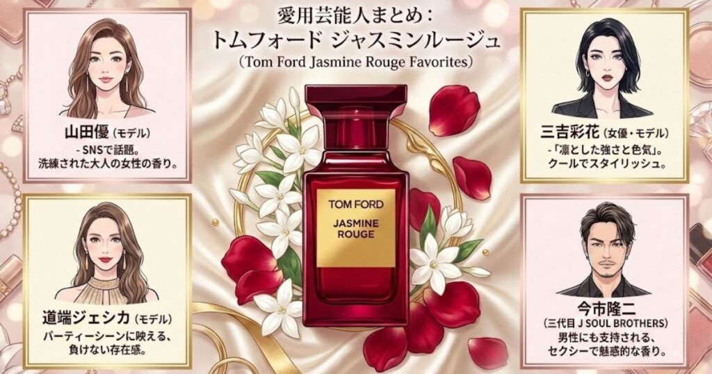 トムフォード　ジャスミンルージュ　100ml 芸能人多数愛用 今市隆二愛用 香水 トムフォード ジャスミン ルージュ TOM FORD JASMIN