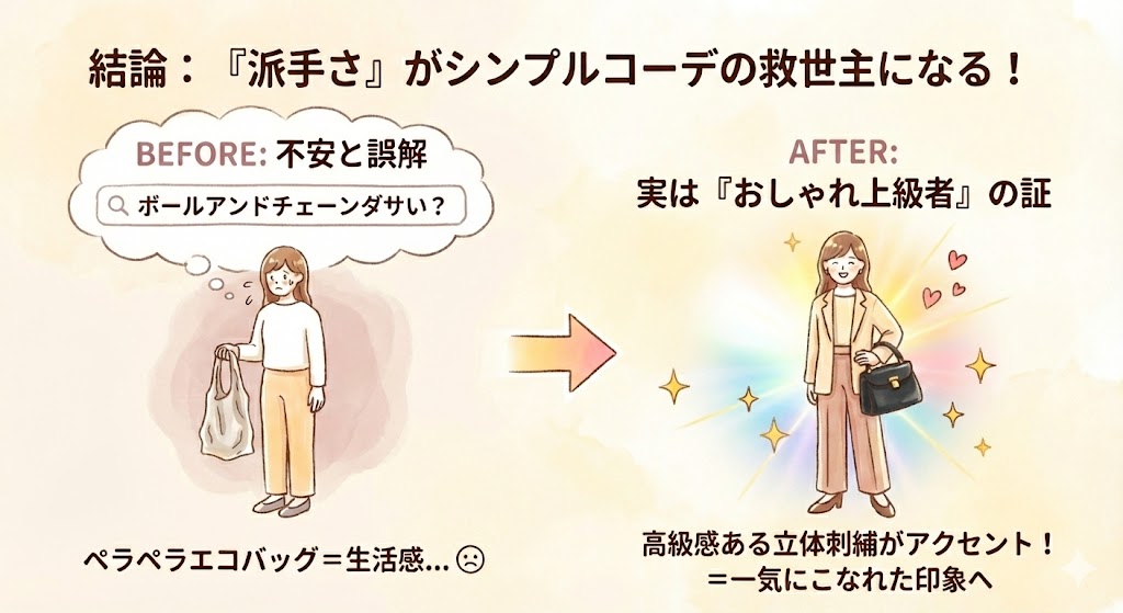 ボールアンドチェーンがダサいと言われるのは「派手さ」が理由?