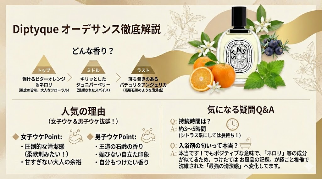 芸能人も愛用！ディプティックのオーデサンスに関するよくある質問
