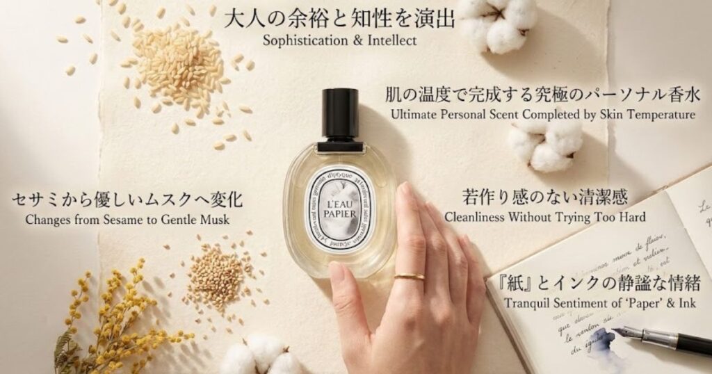 良い口コミ（メリット）：大人の余裕と知性を演出