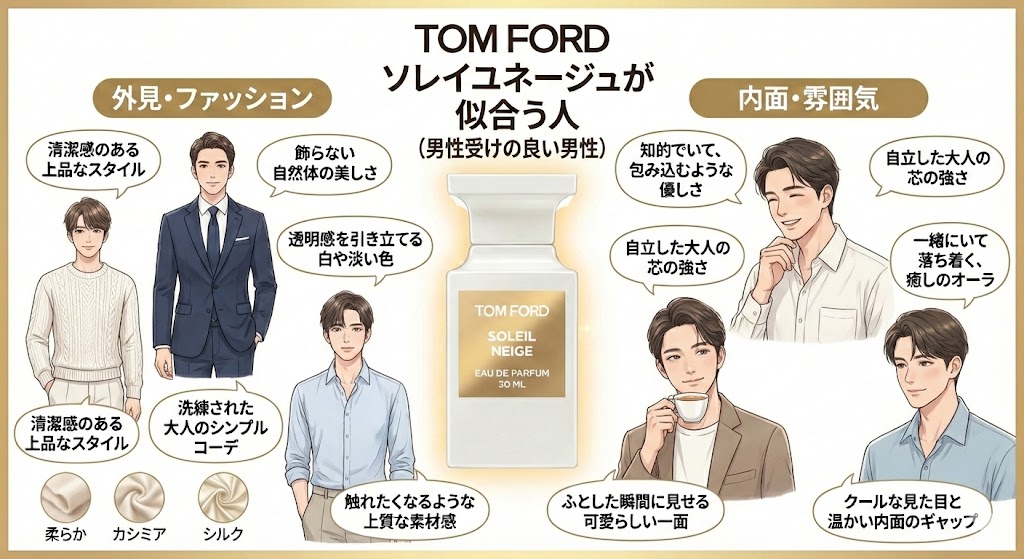 トムフォード ソレイユネージュが似合う人は？