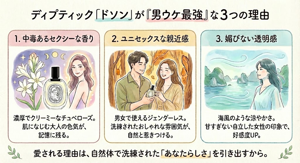 ディプティックドソンが「男ウケ最強」な理由